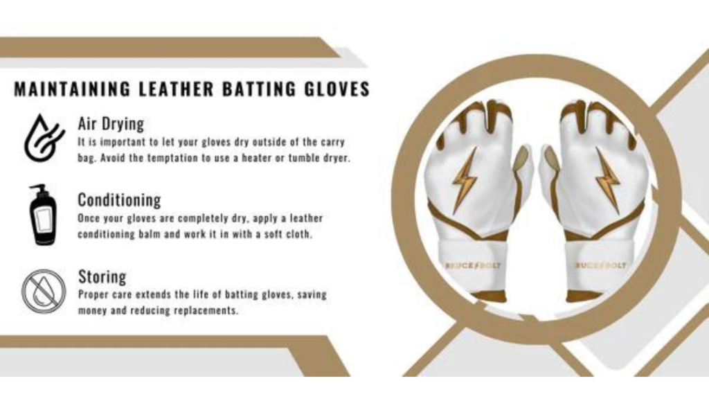 how to clean batting gloves