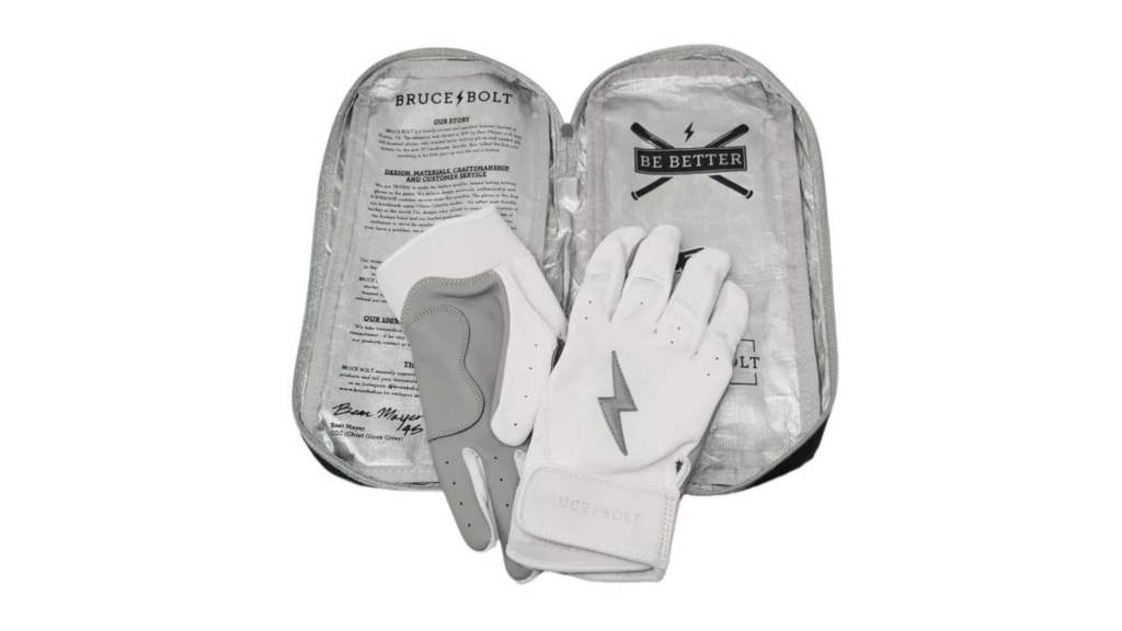 BRUCE BOLT batting gloves